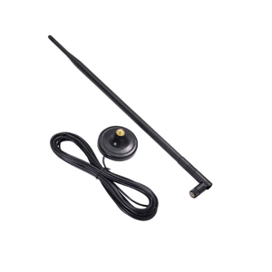 Antena de Router de Alta Ganancia Magnética de Goma ETEILY ET-LT9RM-1L3-SMS-BR9 4G 9dBi con Cable RG174 (L-3Mtr) + Conector SMA (M) - Product Image 3