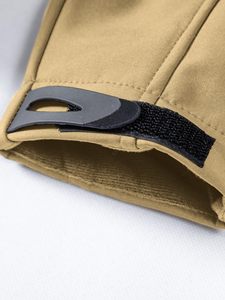Veste Softshell Durable pour Homme, Imperméable, Coupe-Vent d'Hiver pour Activités de Plein Air, Extensible dans 4 Directions, Veste Tactique Doublée Polaire, Personnalisation de Marque - Product Image 4