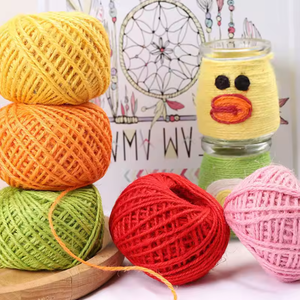 Fil de jute naturel – Fil en fibre résistante et écologique pour le tissage, le tricot, l'artisanat et la production textile, vente en gros - Product Image 3