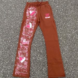 Fashion Unisex Eco-Friendly Reversible Tracksuit <b>Set</b> Acid Wash Winter Casual Breathable Plus Size Solid Pattern Heavyweight - Product Image 5