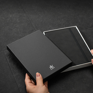 Carnet à couverture rigide A5 B6 GRAVINO Boîte PU Numéro de page - Product Image 2