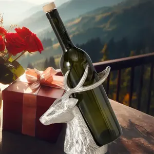 Support à Bouteille de Vin en Métal Fait Main de Qualité Supérieure pour Cuisine et Bar – Fabrication Artisanale - Product Image 4