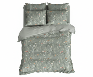 Parure de draps en microfibre King Size la plus vendue, 400 fils, imprimée, douce, pour hôpitaux et hôtels - Product Image 2