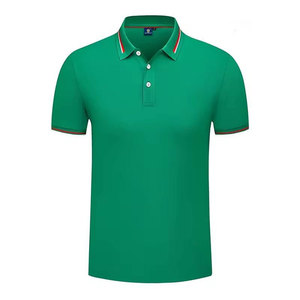Chemise pour homme en coton biologique piqué gris à manches courtes, séchage rapide, respirante, coupe décontractée, couleur unie, design tricoté - Product Image 3