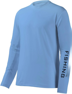 Camiseta de Pesca Personalizada por Sublimación, Manga Larga, Transpirable, de Secado Rápido, Ropa de Pesca de Alto Rendimiento - Product Image 3