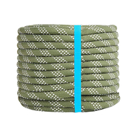 Corde de tirage d'arbre pour arboriculteur, corde de balançoire pour arbre, corde en polyester double tressée à 48 brins pour l'amenagement et l'utilisation en extérieur
