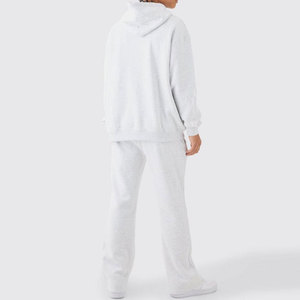 Ensemble de survêtement décontracté imperméable à capuche pour homme, coupe-vent, jogging, 100 % coton, séchage rapide, pour sports d'hiver en extérieur et entraînement - Product Image 2