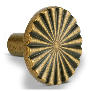 Elegant Modern Durable <b>Brass</b> Knobs for Bedroom Outdoor Wardrobe Drawers with Smooth Round Grip Design - Product Image 5