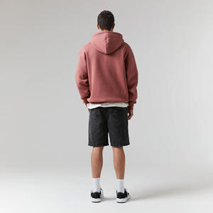 Sudadera con Capucha Oversize de Algodón 100% Estilo Vintage, 500 Gsm, Tejido French Terry, Lavado Ácido, Bordado, de Moda - Product Image 6