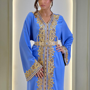 Caftán Marroquí para Boda, Ropa Formal de Lujo para Mujer, Costuras Detalladas, Proveedor de Ropa al por Mayor, Vestido de Novia Marroquí - Product Image 2