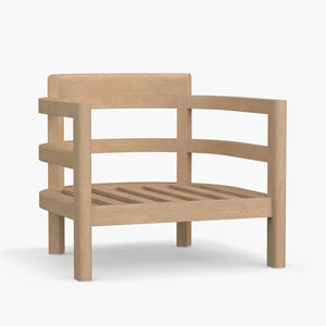 Ensemble de canapés de jardin en teck, mobilier d'extérieur, canapé en teck et rotin et table basse pour la plage, le restaurant, le parc - Megan - Product Image 6