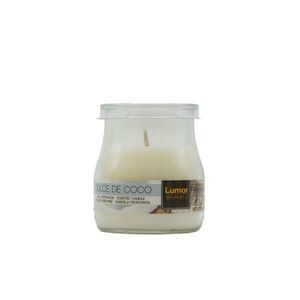 Coconut Scented Candle 100ml Glass Jar Home Decoration - Product Image 1
