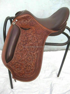 Silla de Montar Inglesa de Cuero Genuino de la Mejor Calidad para Caballos, Resistente, Nueva Llegada con Herramientas de Tallado - Product Image 2