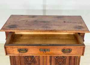 Meubles en bois indiens, armoire en bois massif en bois de manguier, design élégant, armoire avec tiroirs pour la maison, salon, chambre à coucher - Product Image 3