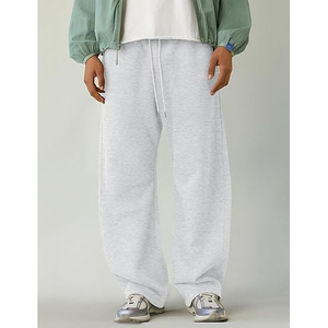 Pantalones de Seersucker con Textura Arrugada, Cintura con Cordón Ajustable, Bolsillos Laterales, Corte Holgado y Ligero para Hombre - Product Image 3