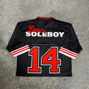 Camiseta de fútbol de secado rápido de la mejor calidad para hombre, uniforme de sublimación personalizado y ropa de béisbol en estilo francés - Product Image 2
