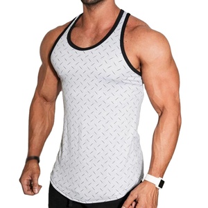 Camiseta Deportiva Personalizada para Hombre, Diseño 2026, 100% Algodón, Chaleco de Gimnasio, Camiseta sin Mangas para Entrenamiento, Venta al Por Mayor - Product Image 1