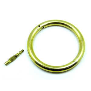 Anillo Nasal de Latón de Alta Calidad para Ganado, Instrumento Veterinario Duradero, Anillo Nasal de Acero Resistente para Vacas y Ganado - Product Image 2