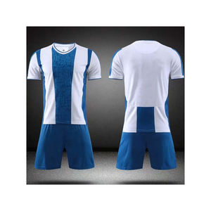 Camiseta de Fútbol para Hombre, Alta Calidad, Transpirable, Secado Rápido, Antibacteriana, 100% Poliéster, Manga Corta, Cuello en V, Frente Liso, Personalizable - Product Image 5