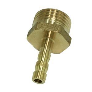 ข้อต่อทองเหลืองแบบมีหนาม 1 ชิ้น พร้อมท่อตัวผู้ขนาด 6 มม. รุ่น AOL-051 - Product Image 1