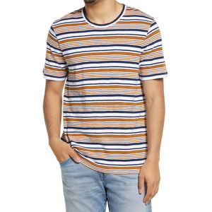 Camisetas de algodón con forro rojo de 220 GSM, fábrica de impresión de logotipo personalizado, fabricante de etiquetas privadas, proveedor a granel, producción de ropa de calle - Product Image 1