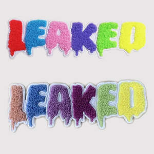 Parche de Chenilla con Letras de Diseño Exclusivo, Parche de Tela Bordado Personalizable con Logotipo, Venta al por Mayor para Prendas - Product Image 5