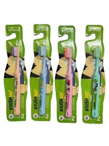 แปรงสีฟันขนนุ่มสำหรับเด็กทารกขนาดกลางที่สะอาดมากพร้อมด้ามจับไม้ไผ่พลาสติกธรรมชาติขายดีสำหรับใช้ในบ้าน - Product Image 4