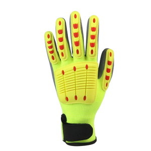 Gants de travail anti-chocs de qualité supérieure OEM ODM avec paume renforcée antidérapante – Fabrication en usine - Product Image 3
