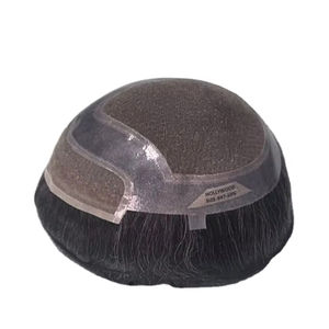 Taz Hair BD Prótesis Capilar de Cabello Humano Remy Indio con Onda Natural y Frente de Encaje, Calidad Premium - Product Image 6