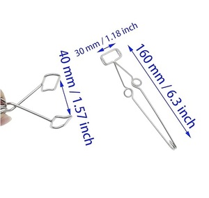 Pinza de Laboratorio Profesional para Tubos de Ensayo, Pinza de Sujeción para Química, Biología, Investigación Médica, Instrumento Manual de Clase I - Product Image 4
