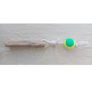 Juguete Masticable Ecológico para Perros, Pelota de Madera de Café Resistente para Mascotas - Product Image 3