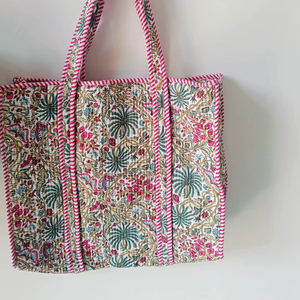 Custom Cotton Tote <b>Bag</b> Eco Friendly Reusable Shopping <b>Bag</b> Quilted Cotton <b>Bag</b> Personalized <b>Gift</b> Handmade Tote <b>Bag</b> - Product Image 1