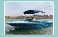 Bateau de pêche tente luxe bateau yacht matériel auvent toit pare-soleil auvent bimini tops