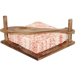 Porta Servilletas de Madera Maciza Natural para Mesa de Comedor, Organizador de Servilletas de Cocina, Porta Servilletas de Madera Rústico Estilo Granja para Comedor - Product Image 4