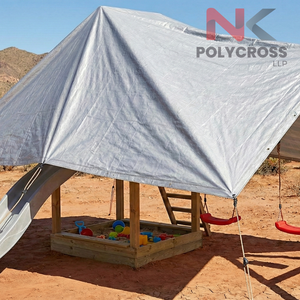 Lona Impermeable para Área de Juegos, Cubierta para Zona de Juegos Infantil al Aire Libre, Lona Protectora para Patio de Recreo a Prueba de Polvo y Viento - Product Image 3