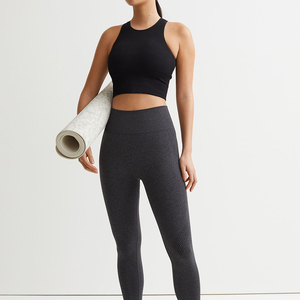 Women's High Waist Seamless Spandex/Nylon Heat-Transfer Printed Sport <b>Leggings</b>-Gym & Yoga Activewear <b>with</b> <b>Pockets</b> All Seasons - Product Image 1