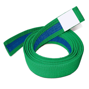 Ceinture de karaté noire en coton, vente en gros, pour BJJ, arts martiaux, entraînement, uniformes, vêtements de sport, 2026, fabriquée au Pakistan - Product Image 4