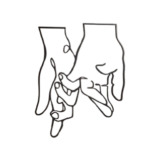 Forme de main Design fer métal décoratif aspect luxe décoration murale artisanat art mural fantaisie mural - Product Image 1