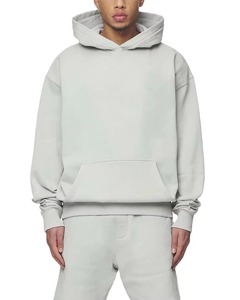 Nouvelle Collection : Ensembles Homme Oversize en Coton Molletonné Respirant – Sweat à Capuche Épaules Tombantes et Short – Modèle 2026 - Product Image 1