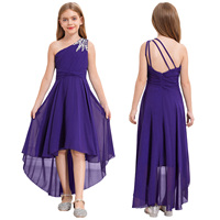 Nouvelles Robes de Soirée Élégantes pour Filles, de 6 à 16 Ans, pour Cérémonies de Remise des Diplômes, Anniversaires, Mariages et Demoiselles d'Honneur