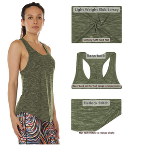 Camiseta Deportiva Corta de Canalé para Mujer, de Secado Rápido, Ecológica, Personalizable, de Tela de Algodón - Product Image 6