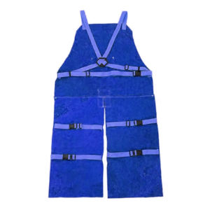 Delantal de Cuero Profesional para Peluquería y Barbería, Delantal Transpirable con Mangas Protectoras para Estilistas y Barberos - Product Image 2