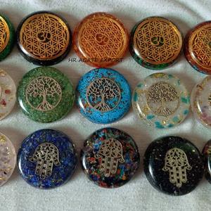 Plato de Cristal de Ágata Natural de Alta Calidad para Bebidas, Última Novedad en Artesanía de Piedras Semipreciosas, Venta al por Mayor - Product Image 4