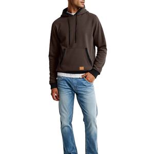 เสื้อฮู้ดโอเวอร์ไซส์ผู้ชาย สไตล์ลำลอง พร้อมฮู้ด ผลิตจากผ้าทนทานสำหรับฤดูหนาว - Product Image 1