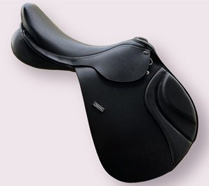 Eco-Friendly Durable All-Purpose Western Jumping Endurance Saddle Genuine Leather <b>Plastic</b> <b>Frame</b> Comfortable Manufactured India - Product Image 1