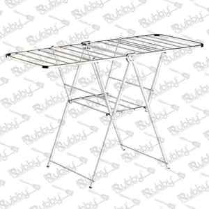 Eagle Butterfly Stainless Steel Two Tier Laundry Dryer Sustainable Metal Clothes Hanger Standing Garment <b>Tower</b> - Product Image 6