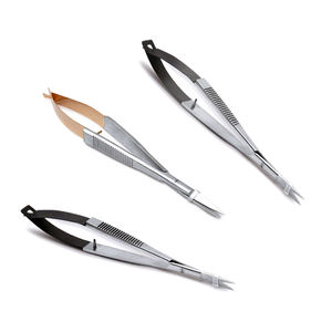 Ciseaux de manucure en acier inoxydable pointus et incurvés de haute qualité avec logo personnalisé outil de beauté pour le soin des ongles en gros - Product Image 1