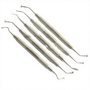 Élévateurs périostiques en forme de champignon pour chirurgie orale et implant dentaire, 5 pièces, par ECHELON SURGICALS - Product Image 1