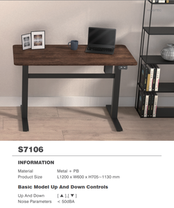 Escritorios de Computadora Ajustables Modernos para Oficinas Comerciales, Marca Lumetal Vietnam, Superficie de Madera con Recubrimiento en Polvo, ODM Disponible - Product Image 2