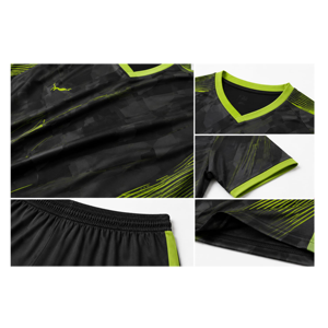 Uniforme de football américain personnalisé en gros, respirant, 100% polyester, prix d'usine, uniforme d'équipe - Product Image 5